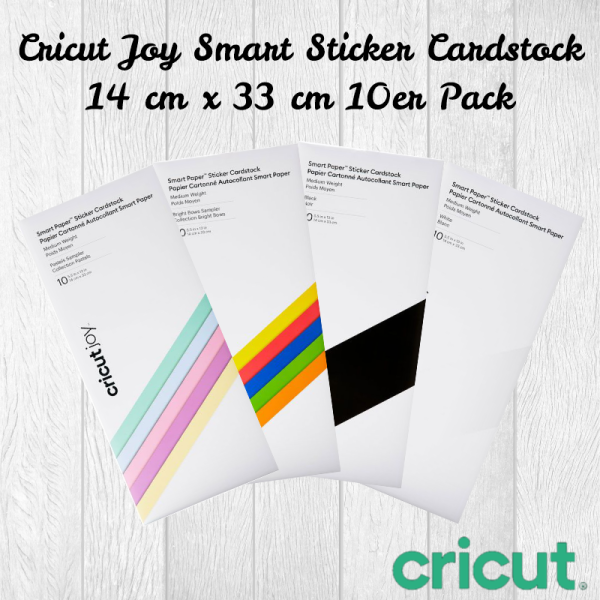 CreaSteinmetz Cricut Joy Smart Sticker Cardstock 10er Pack